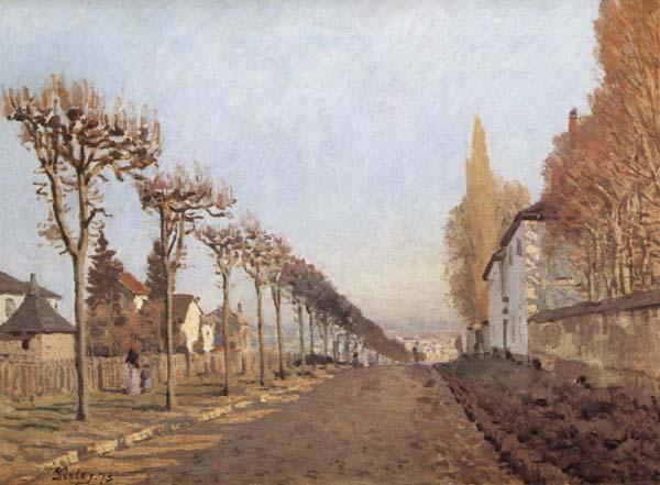 Alfred Sisley Chemin de la Machine,Louveciennes china oil painting image